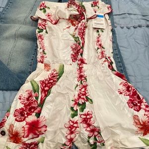 Girls Favant Hawaii Short Romper